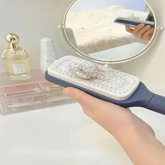 SELF CLEANING HAIR COMB